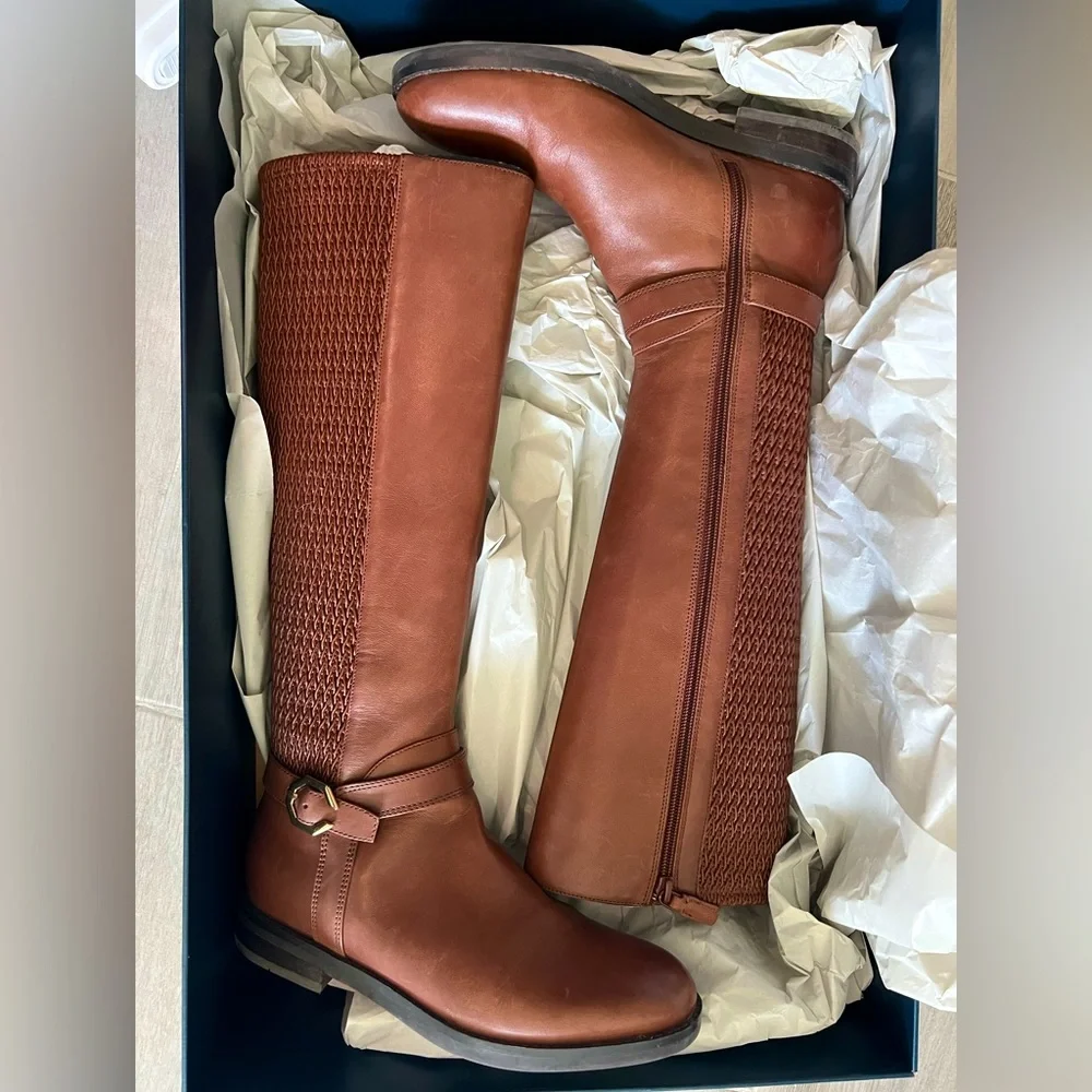 Cole Haan Knee length fall boots - Picture 1 of 2